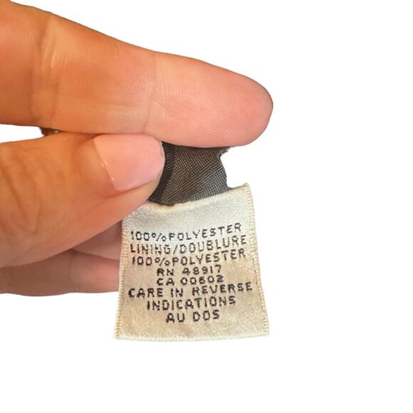 Calvin Klein Black Moto Style Front Full Zipper Jacket Women Sz S - Picture 9 of 10